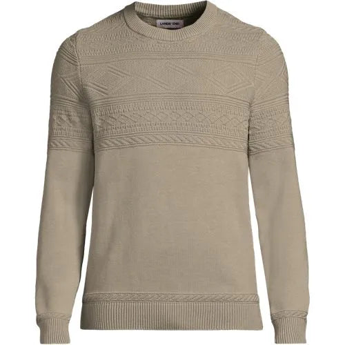 Men's Long Sleeve Drifter Guernsey Sweater