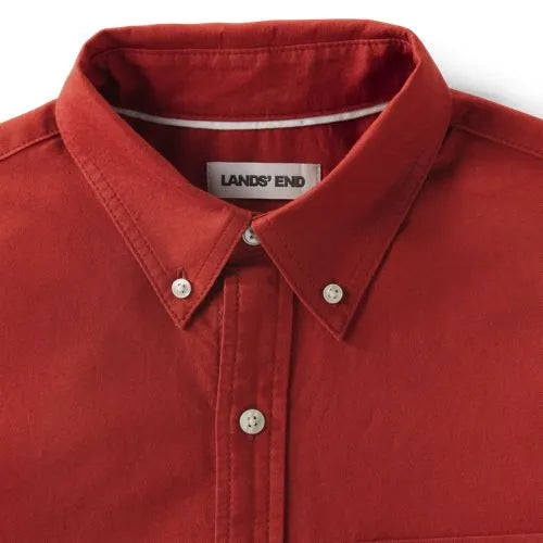 Men's Long Sleeve Classic Fit Sail Rigger Oxford Shirt