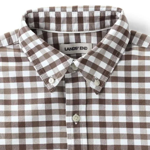 Men's Long Sleeve Classic Fit Sail Rigger Oxford Shirt