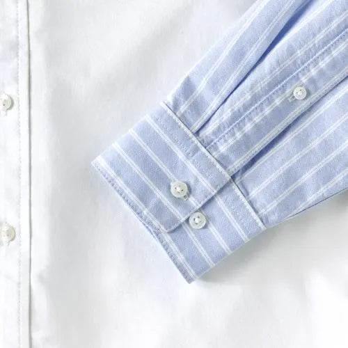 Men's Long Sleeve Classic Fit Sail Rigger Oxford Shirt