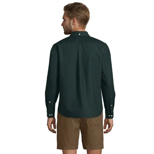 Men's Long Sleeve Classic Fit Sail Rigger Oxford Shirt