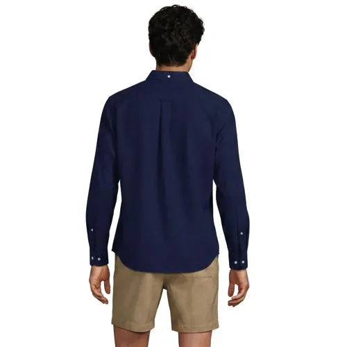 Men's Long Sleeve Classic Fit Sail Rigger Oxford Shirt