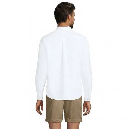 Men's Long Sleeve Classic Fit Sail Rigger Oxford Shirt