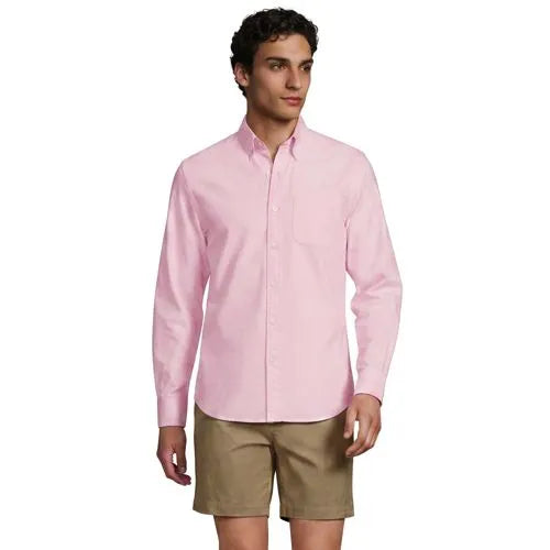 Men's Long Sleeve Classic Fit Sail Rigger Oxford Shirt