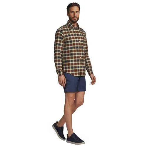 Men's Long Sleeve Classic Fit Sail Rigger Oxford Shirt