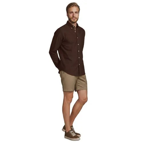 Men's Long Sleeve Classic Fit Sail Rigger Oxford Shirt