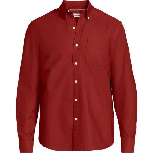 Men's Long Sleeve Classic Fit Sail Rigger Oxford Shirt