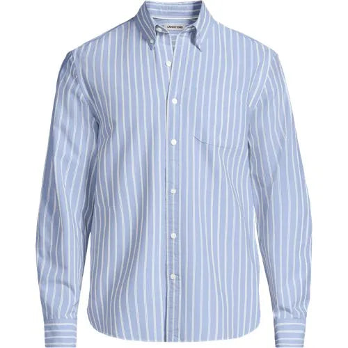 Men's Long Sleeve Classic Fit Sail Rigger Oxford Shirt