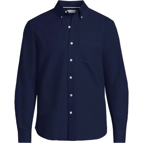 Men's Long Sleeve Classic Fit Sail Rigger Oxford Shirt