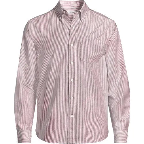 Men's Long Sleeve Classic Fit Sail Rigger Oxford Shirt