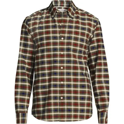 Men's Long Sleeve Classic Fit Sail Rigger Oxford Shirt