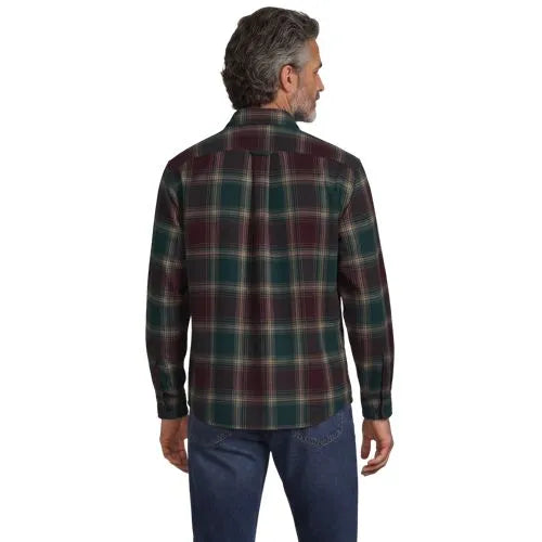 Men's Long Sleeve Classic Fit Flagship Flannel Shirt