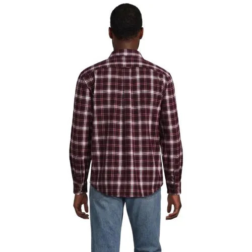 Men's Long Sleeve Classic Fit Flagship Flannel Shirt