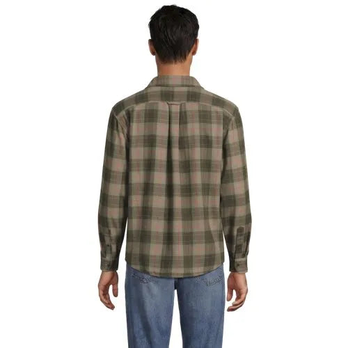 Men's Long Sleeve Classic Fit Flagship Flannel Shirt