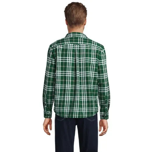 Men's Long Sleeve Classic Fit Flagship Flannel Shirt