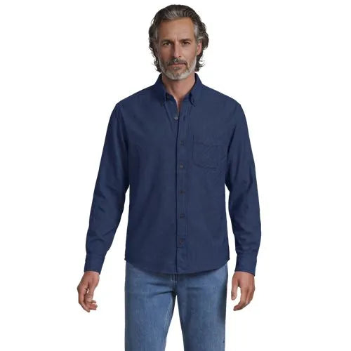 Men's Long Sleeve Classic Fit Flagship Flannel Shirt