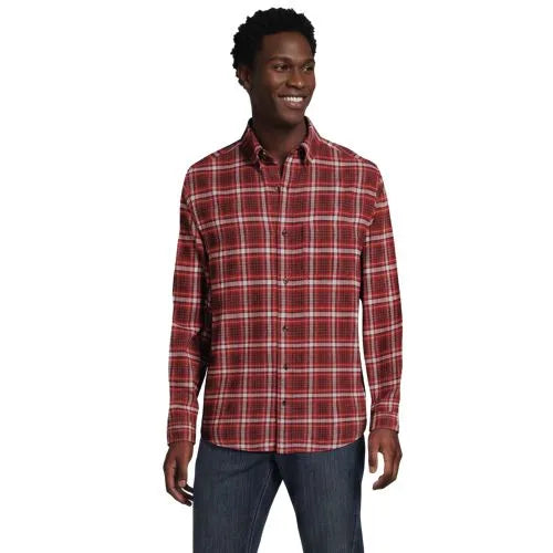 Men's Long Sleeve Classic Fit Flagship Flannel Shirt