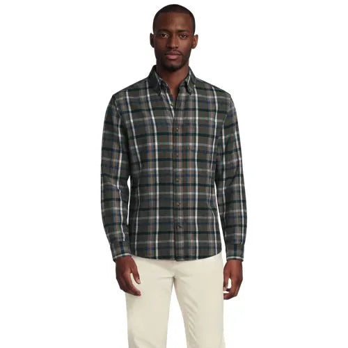 Men's Long Sleeve Classic Fit Flagship Flannel Shirt