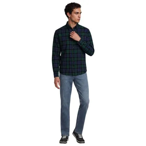 Men's Long Sleeve Classic Fit Flagship Flannel Shirt