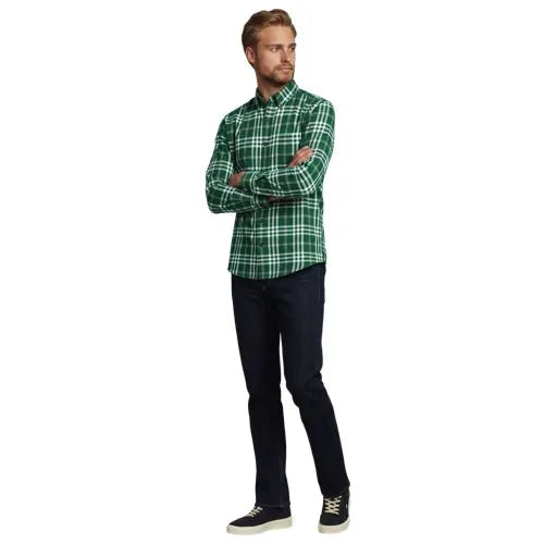 Men's Long Sleeve Classic Fit Flagship Flannel Shirt