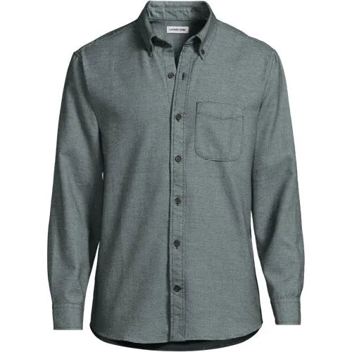 Men's Long Sleeve Classic Fit Flagship Flannel Shirt