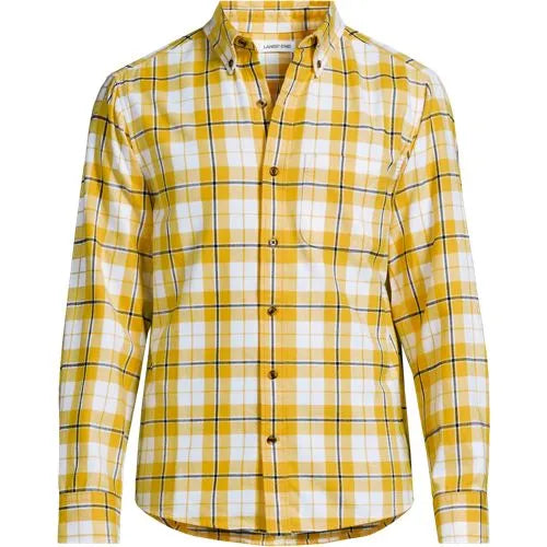 Men's Long Sleeve Classic Fit Flagship Flannel Shirt