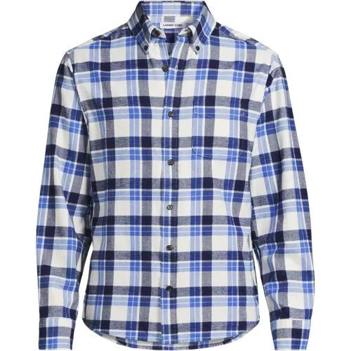 Men's Long Sleeve Classic Fit Flagship Flannel Shirt