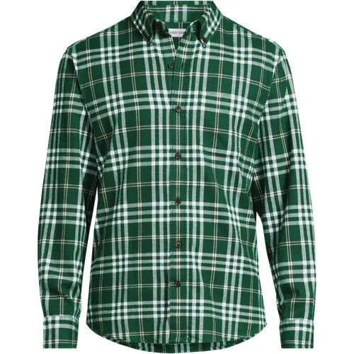 Men's Long Sleeve Classic Fit Flagship Flannel Shirt
