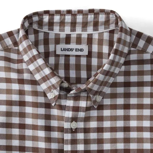 Men's Short Sleeve Classic Fit Sail Rigger Oxford Shirt