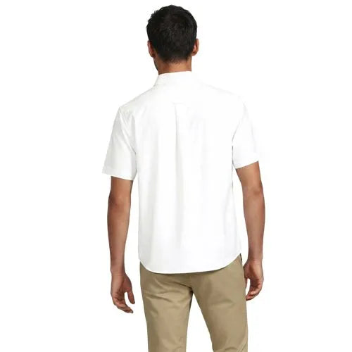 Men's Short Sleeve Classic Fit Sail Rigger Oxford Shirt