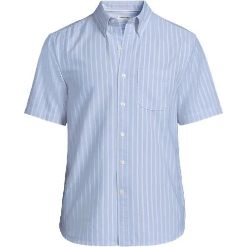 Men's Short Sleeve Classic Fit Sail Rigger Oxford Shirt