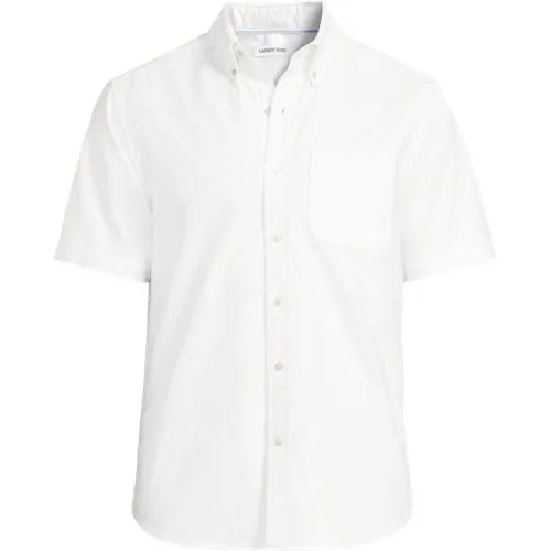 Men's Short Sleeve Classic Fit Sail Rigger Oxford Shirt