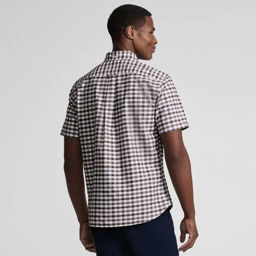 Men's Short Sleeve Classic Fit Sail Rigger Oxford Shirt