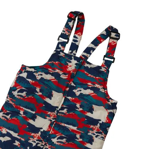 Kids Iron Knee Insulated Winter Snow Bibs
