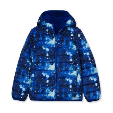 Boys FeatherFree Reversible Hooded Jacket