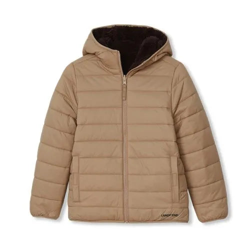 Boys FeatherFree Reversible Hooded Jacket