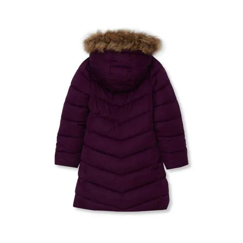 Girls Fleece Lined Parka