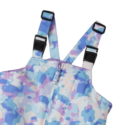 Kids Squall Waterproof Insulated Iron Knee Snow Bibs