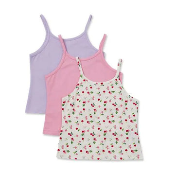 Girls Cami Tops 3 Pack