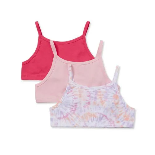 Girls Pull On Bra 3 Pack