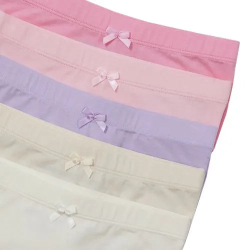 Girls Boy Short Panties 5 Pack