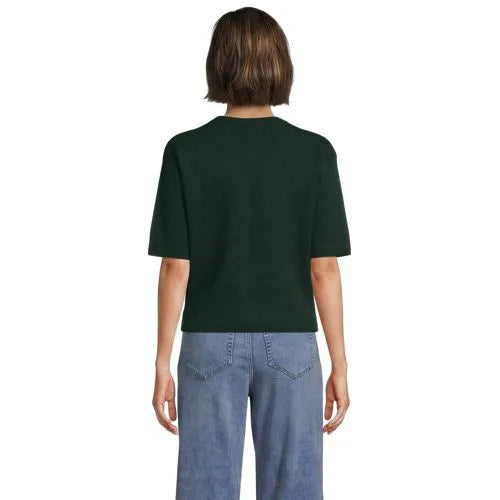 Women's CashTouch Short Sleeve Sweater