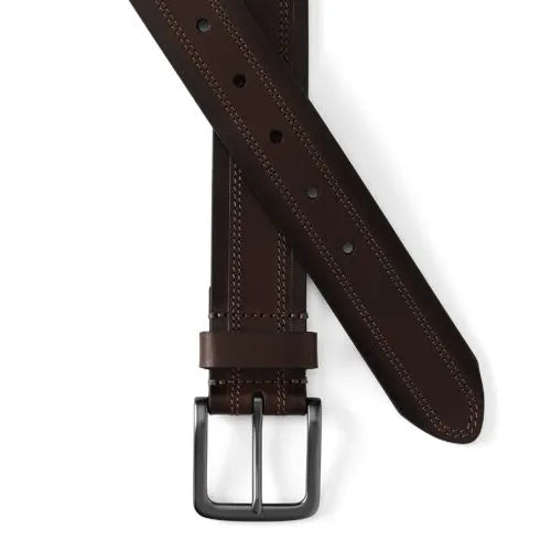 Men's Buffalo Leather Chino Belt