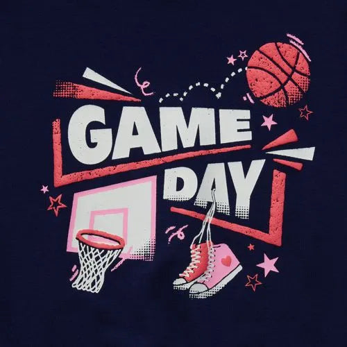 Girls Long Sleeve Varisty Top