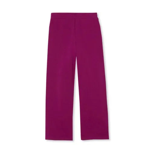 Girls Fleece Wide Leg Pants