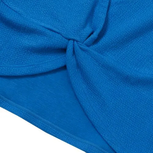 Girls Long Sleeve Twist Back Active Top