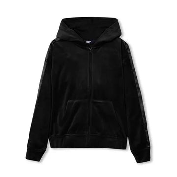 Girls Velour Zip Hoodie