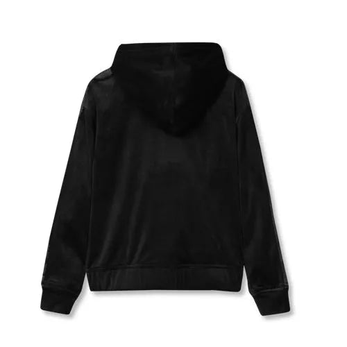 Girls Velour Zip Hoodie