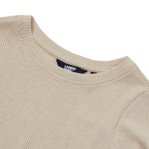 Girls Long Sleeve Sparkly Knit Top