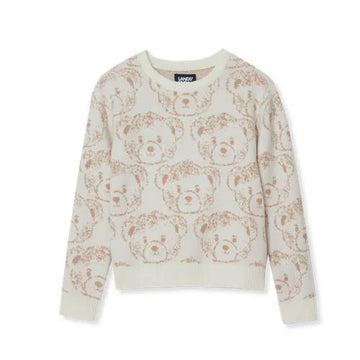 Girls Jacquard Knit Sweater